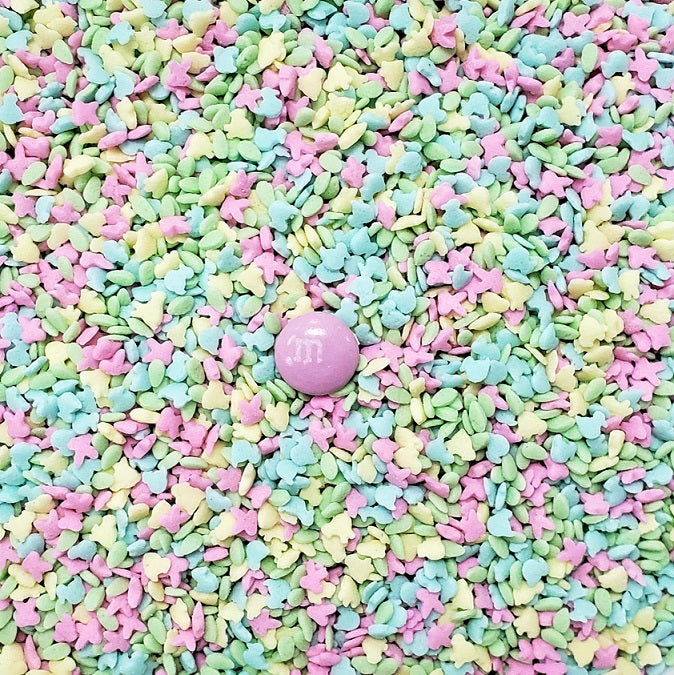 Easter Decorette Sprinkles - Pastel Chicks, Rabbits and Eggs – Half Nuts